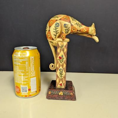 Jim Shore Style Cat Figurine