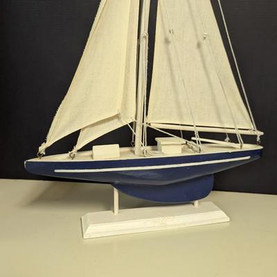 Nautical Sailboat Tabletop Decor