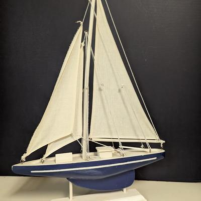 Nautical Sailboat Tabletop Decor