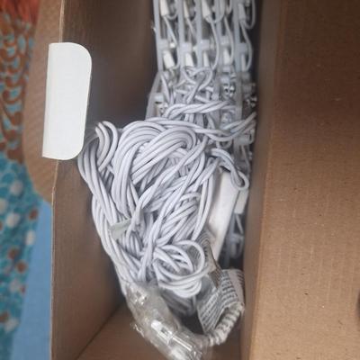 Box of Holiday living Star Icicle lights