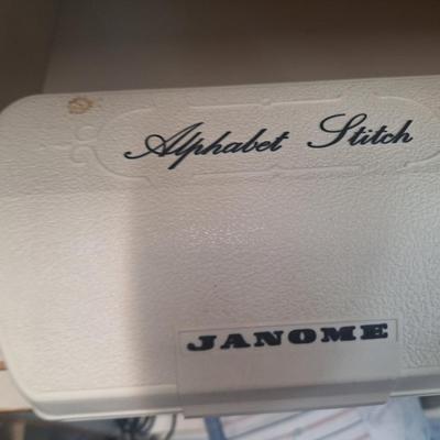 Janome Alphabet Attachment with cams
