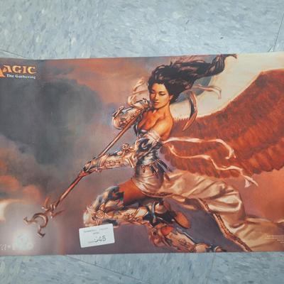 Ultra Pro Magic: The Gathering playmat featuring the artwork of Bruna, Light of Alabaster. 