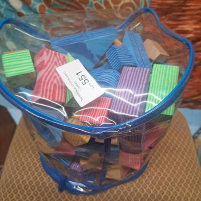 verdes wood grain foam building blocks