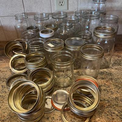 QUART AND PINT CANNING JARS
