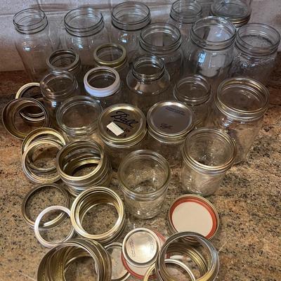 QUART AND PINT CANNING JARS