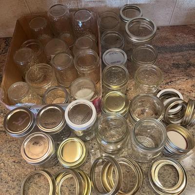 PINT AND JELLY CANNING JARS