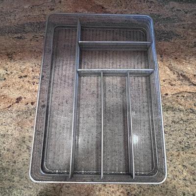 KITCHEN DRAWER METAL ORGANIZER, TUPPERWARE CAKE HOLDER AND MORE
