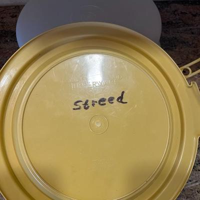 KITCHEN DRAWER METAL ORGANIZER, TUPPERWARE CAKE HOLDER AND MORE