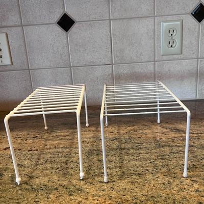 ADJUSTABLE SIZE DRAWER ORGANIZER PLUS 2 CUPBOARD RISERS