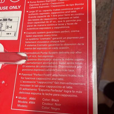 KRUPS ESPRESSO NOVO 2000 PLUS