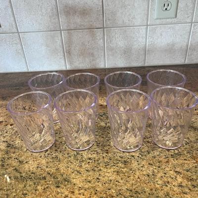 BUFFET CADDY, 2 PLASTIC PITCHERS & PLASTIC CUPS