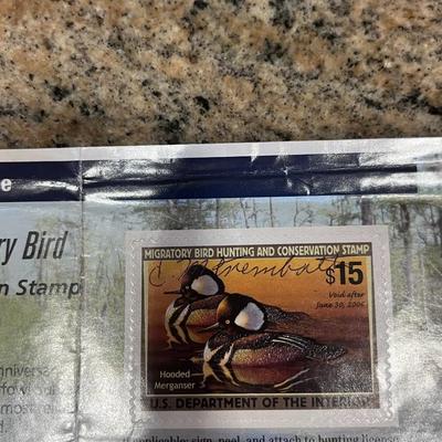 2005-2006 & 2022-2023 US FISH & WILDLIFE MIGRATORY BIRD HUNTING AND CONSERVATION STAMPS