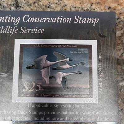 2023-2024 & 2014-2015 US FISH & WILDLIFE MIGRATORY BIRD HUNTING AND CONSERVATION STAMPS