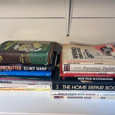 DIY BOOKS AND A FEW BOOKS ON MARBLES