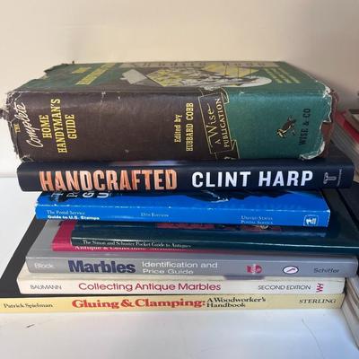 DIY BOOKS AND A FEW BOOKS ON MARBLES