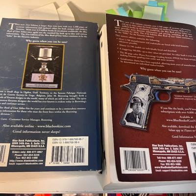 31st & 37th EDITIONS OF BLUE BOOK GUN VALUES AND 2003 CATALOG OF FIREARMS