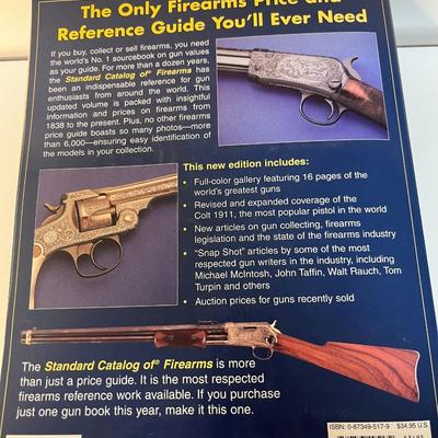 31st & 37th EDITIONS OF BLUE BOOK GUN VALUES AND 2003 CATALOG OF FIREARMS