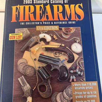 31st & 37th EDITIONS OF BLUE BOOK GUN VALUES AND 2003 CATALOG OF FIREARMS