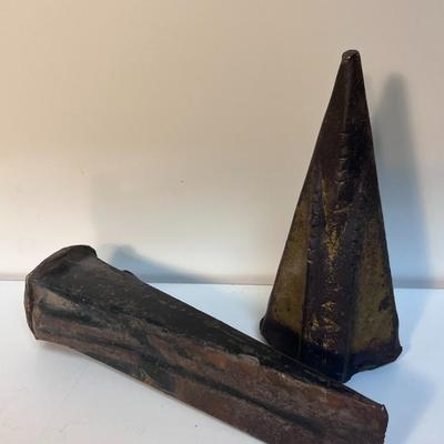 CAST IRON WOOD SPLITTING WEDGES