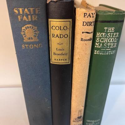 4 ANTIQUE AND VINTAGE BOOKS