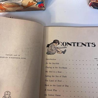 VINTAGE EMPTY SCRAPBOOKS AND CHILDRENS BOOKS