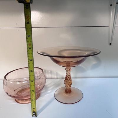 2 ANGEL BELLS AND SERVING PIECES