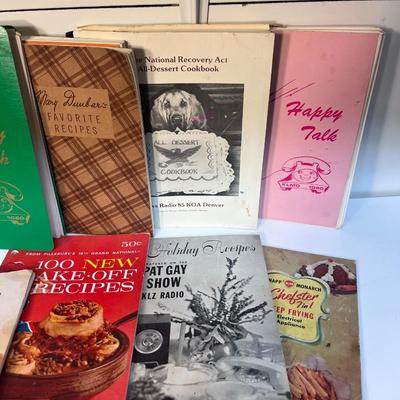COOKBOOKS AND RECIPE PAMPHLETS