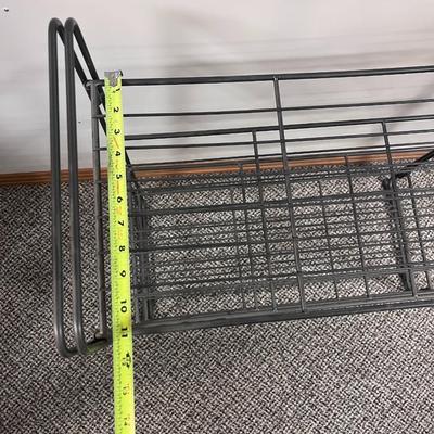 HEAVY METAL SHELF AND A TRUNK WITH A KEY