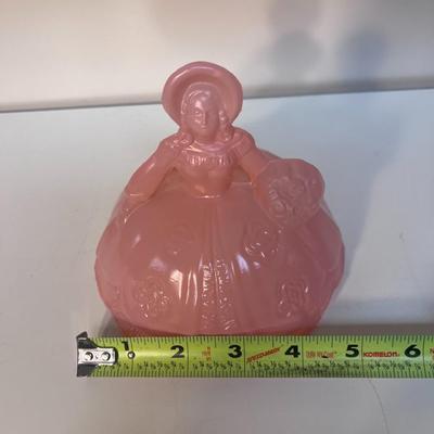 LE SMITH SOUTHERN BELLE GLASS LAMP SHADE