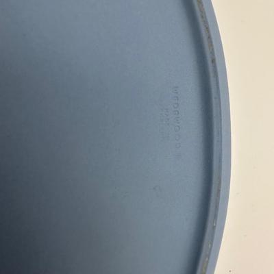 Wedgwood Blue Jasperware Oval Tray