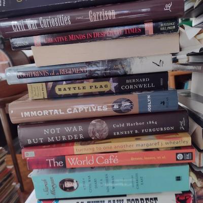 Assortment of Civil War Related Books Mostly Non-Fiction Choice F