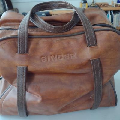 Vintage Singer Model 290 Portable Sewing Machine with Carry Bag