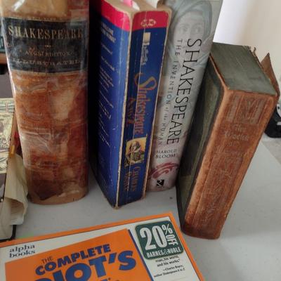 Nice Collection of Shakespeare and Acting Themed Books Choice H