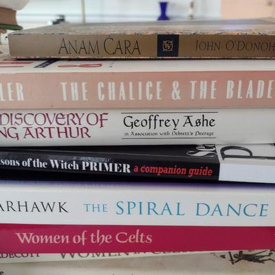 Nice Collection of Celtic and Enchantment Themed Books Choice J