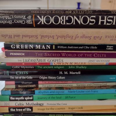 Nice Collection of Celtic and Enchantment Themed Books Choice J