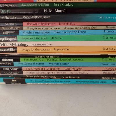 Nice Collection of Celtic and Enchantment Themed Books Choice J