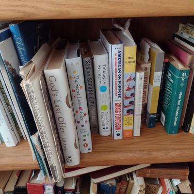 Large Collection of Fiction, Non-Fiction, Spiritual and Reference Books Choice K