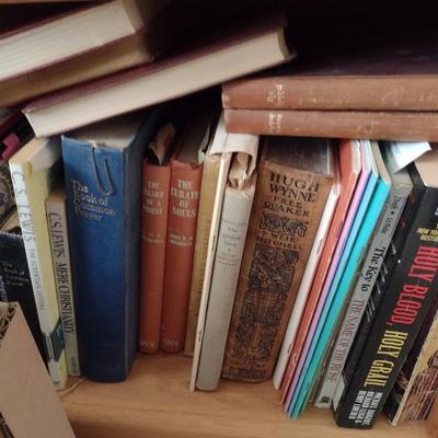 Large Collection of Fiction, Non-Fiction, Spiritual and Reference Books Choice K