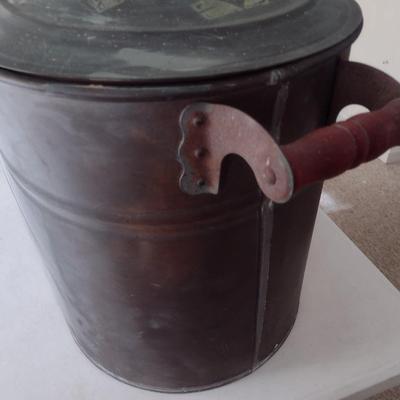 Vintage Copper Boiler Wash Tub