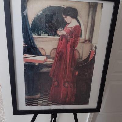 Framed Art Print 'The Crystal Ball' Choice A