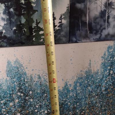 Set of Four Canvas Art Prints Choice G