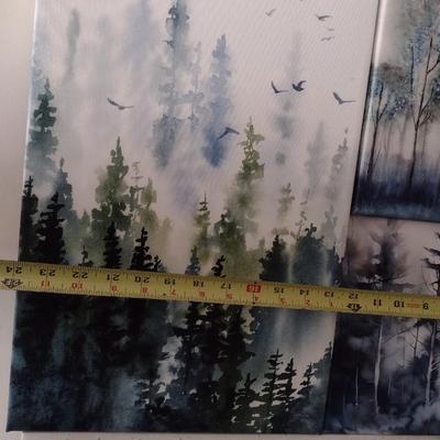 Set of Four Canvas Art Prints Choice G