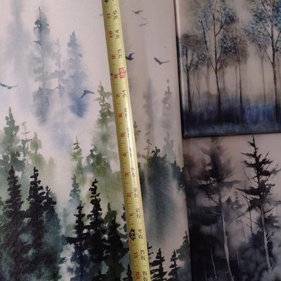 Set of Four Canvas Art Prints Choice G