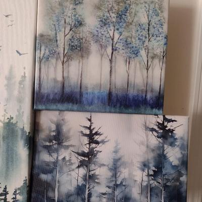 Set of Four Canvas Art Prints Choice G