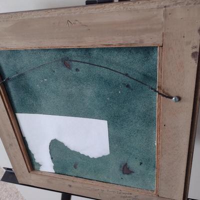 Hand Painted Porcelain Metal Door Insert Art from Highlands, NC Choice H