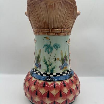 Fitz and Floyd Fox and Hare Decanter and Pitcher