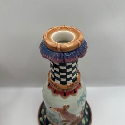 Fitz and Floyd Fox and Hare Decanter and Pitcher