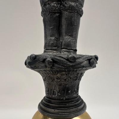 Set of Three Michael Ricker Figural Christmas Handbells