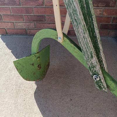 VINTAGE HORSE-DRAWN WALK BEHIND PLOW