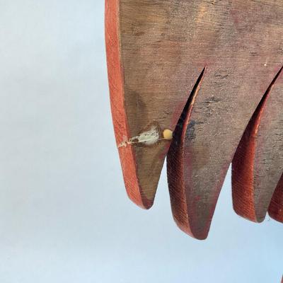 265 Handmade Wooden Rooster Hanging Wall Art